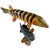 American Contemporary Folk Art Fish Decoys by Ronald Derrow Set of 2 For Sale - Image 3 of 18