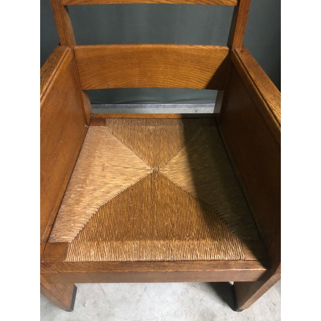 Hague School Armchair, 1920s For Sale - Image 9 of 10