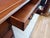 Antique Twin Pedestal Desk in Mahogany with Leather Top, 1980s For Sale - Image 17 of 18