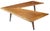 Wood 1950s Classic Mid-Century Modern Walnut Dovetail Lane Acclaim Boomerang Coffee Table For Sale - Image 7 of 18