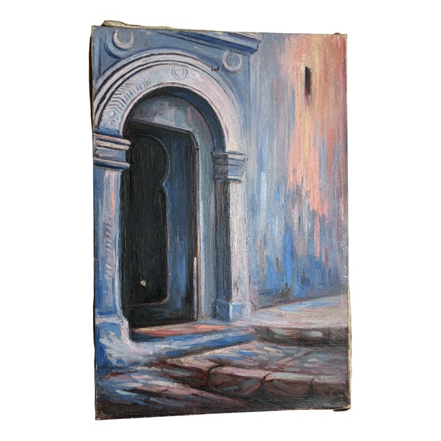 Roméo Charles Aglietti, Algerian City View, Painting For Sale