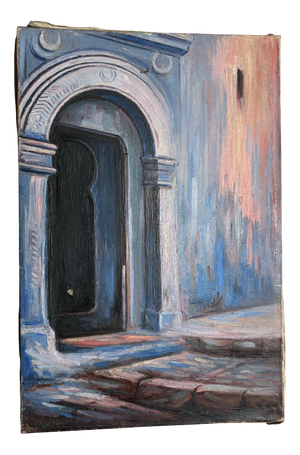 Roméo Charles Aglietti, Algerian City View, Painting