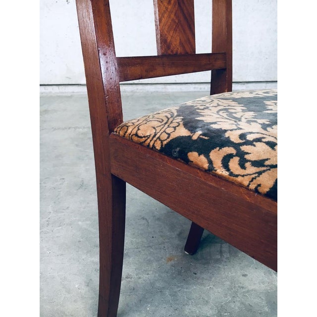 Dutch Modern Haagsche School Dining Chair, Netherlands, 1930s For Sale - Image 3 of 15