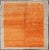 Squared Size Vintage Tulu With Minimalist Design Rug in Solid Orange and Taupe For Sale - Image 12 of 12