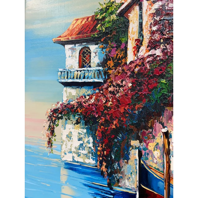 2000 - 2009 Circa 2007 Michel Degav Oil on Canvas Painting For Sale - Image 5 of 12