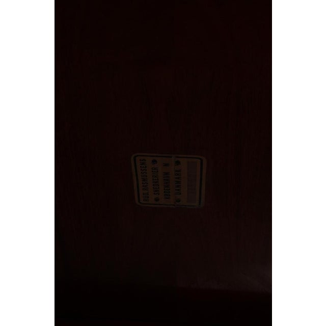 Wood Coffee Table in Mahogany by Kaare Klint for Rud. Rasmussen, 1950s For Sale - Image 7 of 8