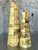 Vintage Boho Coconut Skin Obelisks - Set of 2 For Sale - Image 9 of 9