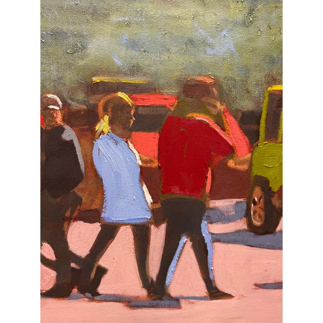 2020s And Another Hundred People Getting Off of the Train by Chicago Artist George T. Chakos For Sale - Image 5 of 11