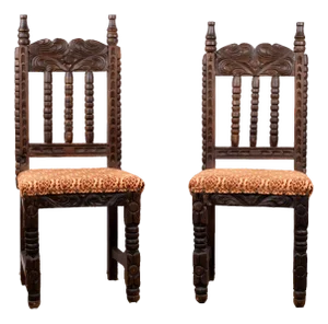 Pair of Antique Spanish Side Chairs