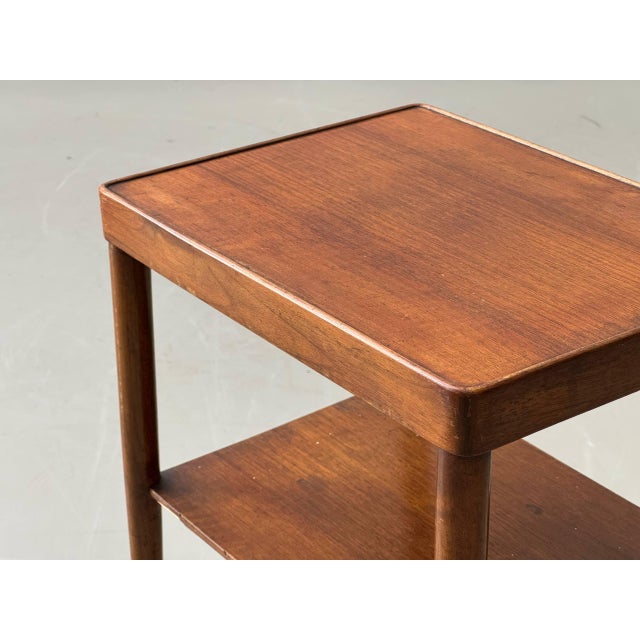 Mid-Century Side Table with Shelf in Teak, 1960s For Sale - Image 14 of 16