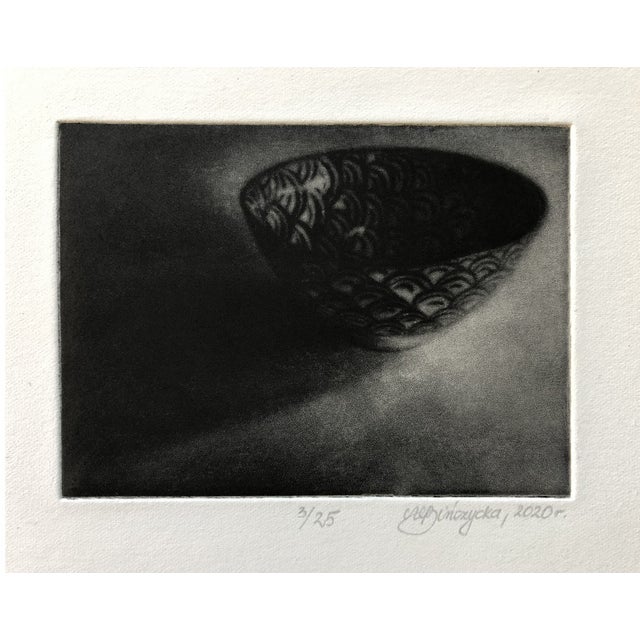 Agnieszka Lech-Bińczycka, Seigaha Wave, Aquatint and Etching on Paper, 2020 For Sale
