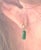 Mid 20th Century Vintage 14k Gold and Jadeite Drop Earrings For Sale - Image 5 of 6