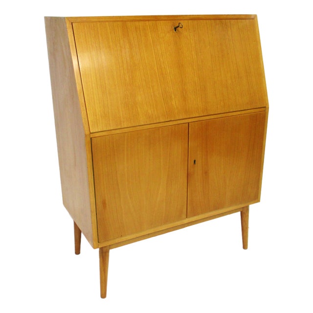 Helmut Magg 1950's Desk for Wk Mobel Germany in the Style of Alvar Aalto For Sale
