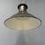 Gray French Medium Sized Black Enamel Hanging Lamp For Sale - Image 8 of 18
