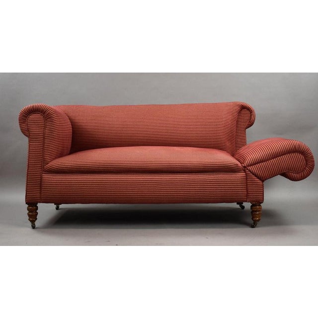 Late Victorian One-Arm Drop-End Sofa, 1890 For Sale - Image 3 of 7
