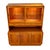Sun Cabinet Teak Hutch Display Cabinet Credenza Mid Century Modern Lighted For Sale - Image 4 of 16