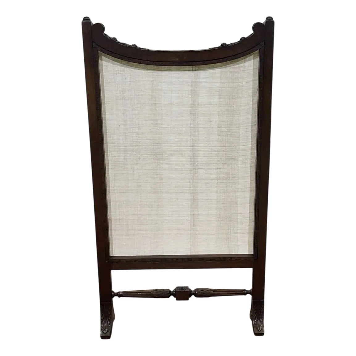 Fireplace Screen in Walnut | Chairish