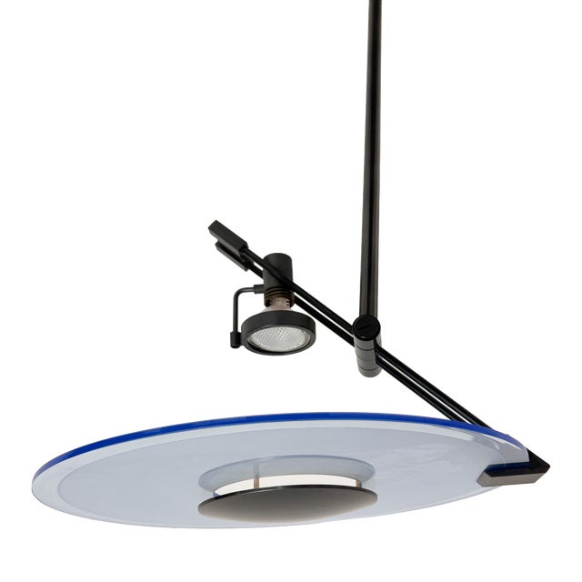 Manhattan Pendant Lamp by Alfred van Elk for Philips, 1980s For Sale