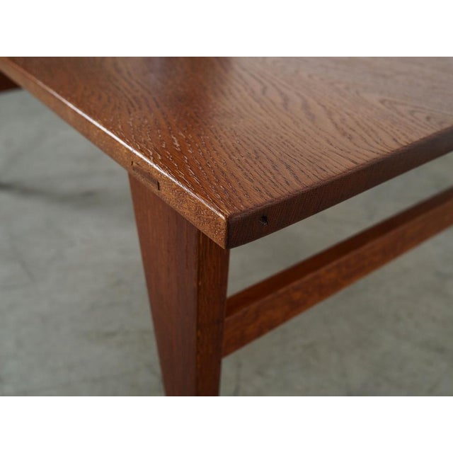 Danish Oak Coffee Table, 1970s For Sale - Image 6 of 9