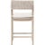 2020s Lucia Olefin Fabric Outdoor Counter Stool by Essentials for Living For Sale - Image 5 of 8