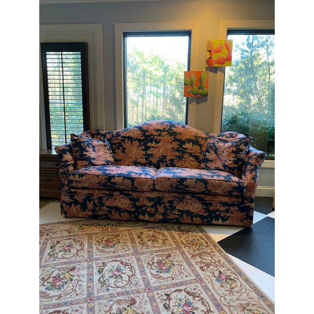 1980s Vintage Baker Furniture Chinoiserie Sofa Chairish