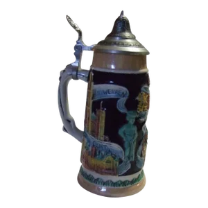Original Armin Bay Handpainted Belgium Stein