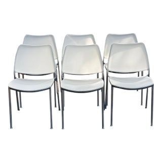 Set of 6 Stua Stackable Gas Chair by Jesús Gasca For Sale