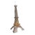 Vintage Mid-Century Large 7 Foot Beaded Glass Floor Lamp in the Form of the Eiffel Tower For Sale