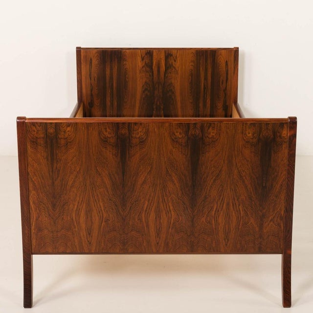 Mid-Century Danish Rosewood Daybed by A. J. Iversen, 1960s For Sale - Image 10 of 14