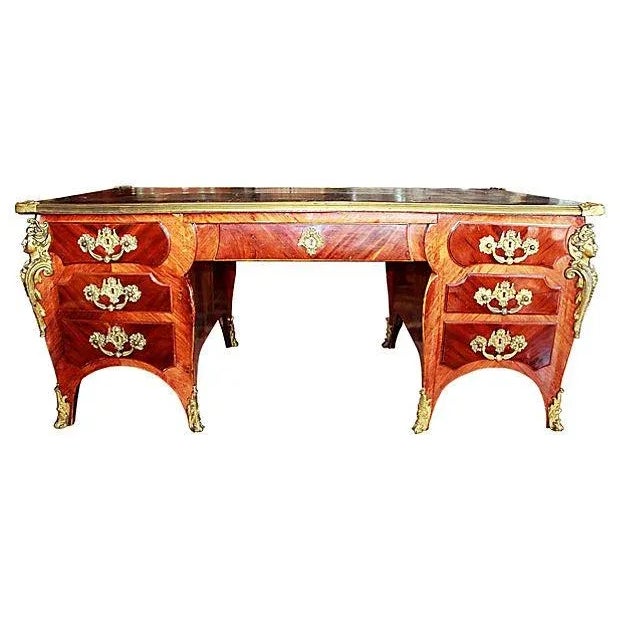 Antique French Ferdinand Marcos Estate Desk For Sale