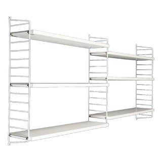 Vintage String Shelf by Kajsa & Nisse Strinning, 1960s For Sale