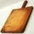 Chocolate Antique French Country Beechwood Bread Board With Long Handle - Kitchen Cutting Board For Sale - Image 8 of 13