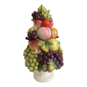 Vintage Ceramic Fruit Topiary