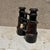 Late 19th Century Antique French Field Binoculars Brass Leather Wrap For Sale - Image 5 of 12
