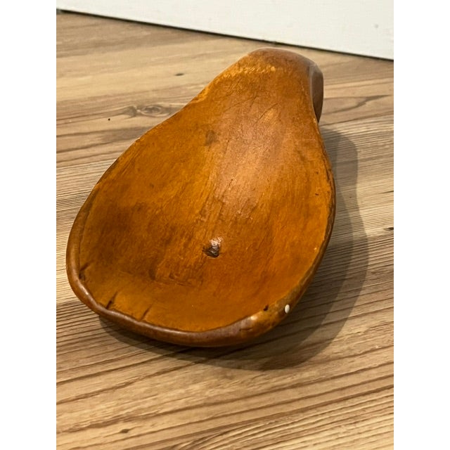 Early 20th Century Primitive Wood Spoon Rest For Sale - Image 4 of 10