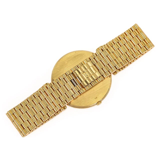Champagne Piaget 2642 18k Gold Ultra-Thin Manual 2-Tone Dial 31mm Watch For Sale - Image 8 of 13
