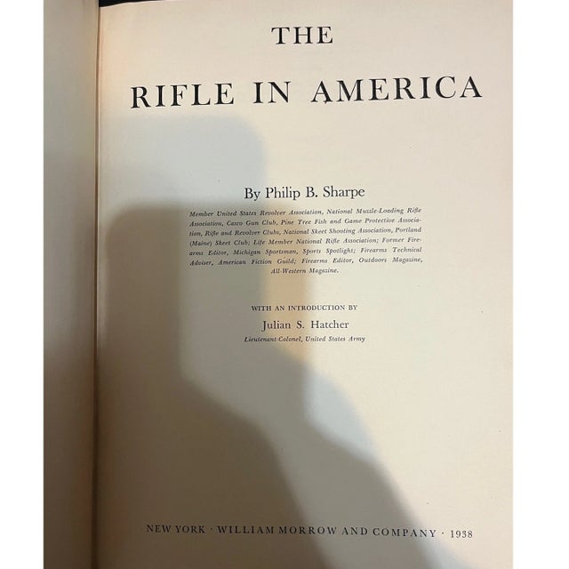 Up for sale is a remarkably preserved, rare First Edition (1938) copy of The Rifle in America by renowned firearms expert...