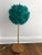 2010s Turquoise Capiz Shell Table Lamp For Sale - Image 5 of 5