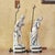 Ivory Vintage Neoclassical Figural Table Lamps Greco-Roman Sculptural Lamps - Pair For Sale - Image 8 of 18