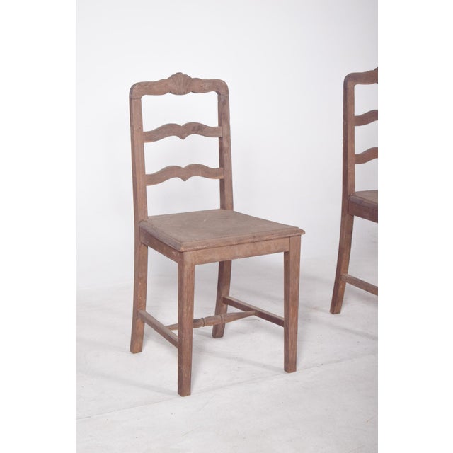 Mid-Century Modern Floral Chairs, 1970s, Set of 2 For Sale - Image 3 of 9