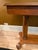 Antique 19th Century American Empire Walnut Library Table (36") For Sale - Image 11 of 18