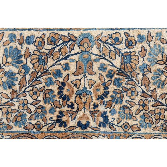 Textile One-of-a-kind Vintage Persian Kirman Carpet For Sale - Image 7 of 10