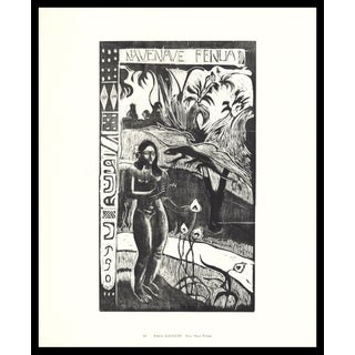 1974 Paul Gauguin Collotype "Nave Nave Fenua" For Sale