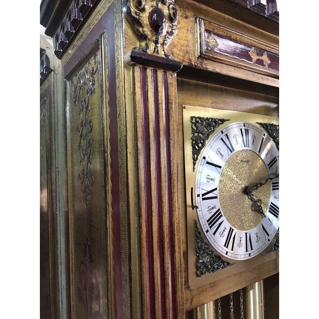 Pendulum Fiorentino 1950In decorated woodenworkingmanual windingMeasurements200 cm x 60 cm x 40 cm