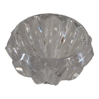 1970s Orrefors Zodiac Crystal Bowl, Sweden For Sale