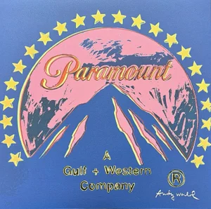 After Andy Warhol, Paramount Blue-Pink, 1980s, Print
