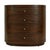 Wood Nora 28 in. W Oval Wood 4 Drawer Nightstand, Natural Walnut For Sale - Image 7 of 11