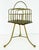 English Jans of London Antique Revolving Magazine Stand in Brass and Mahogany For Sale - Image 3 of 11