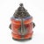 Metal Vintage Chinese Carnelian and Enamel With Bronze Filigree Teapot For Sale - Image 7 of 13