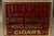 Early 20th Century Pre-Prohibition Fortune's Buffet R O G Mirror Sign For Sale - Image 4 of 12
